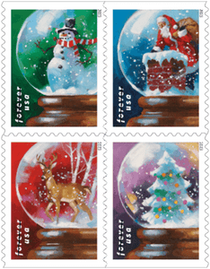 Flakes Fly on New Stamps From U.S. Postal Service