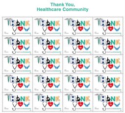 USPS Releases the 2024 Thank You Healthcare Community stamp