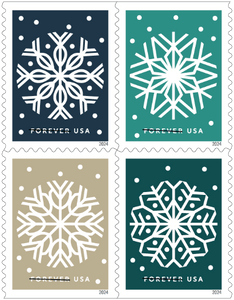 USPS Releases the 2024 Flurry of Winter Whimsy stamps