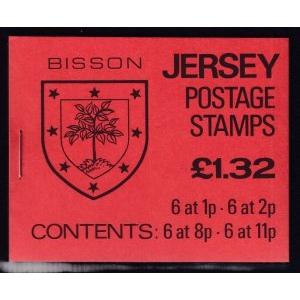 Jersey 247a,248a,254a,257a Booklet MNH VF