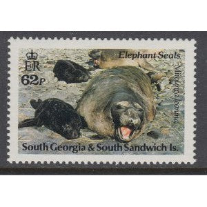 South Georgia 156 Seal MNH VF