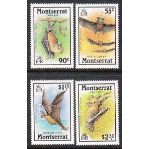 Montserrat 667-670 Bats MNH VF