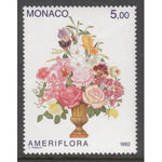 Monaco 1818 Flowers MNH VF