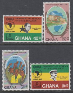 Ghana 1074-1077 MNH VF