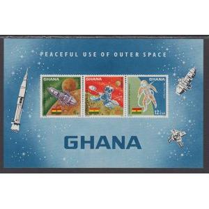 Ghana 307a Space Souvenir Sheet MNH VF
