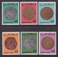 Morocco 361-366 Coins on Stamps MNH VF