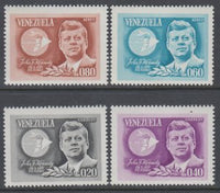 Venezuela 884-885,C900-C901 John F Kennedy MNH VF