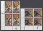 UN Geneva 273-274 Inscription Plate Block MNH VF