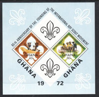 Ghana 465 Boy Scouts Souvenir Sheet MNH VF