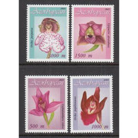 Azerbaijan 789-792 Flowers MNH VF