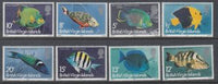 British Virgin Islands 284a-294a Fish MNH VF