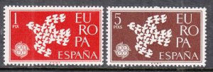 Spain 1010-1011 MNH VF