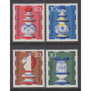 Germany Berlin 9NB92-9NB95 Chess MNH VF