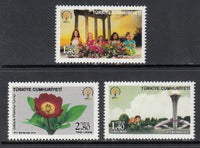 Turkey 3493-3495 Flowers MNH VF