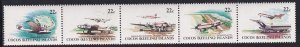 Cocos Keeling Islands 72a Airplanes MNH VF