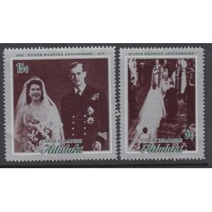 Aitutaki 51-52 MNH VF