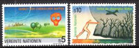 UN Vienna 119-120 Ban Chemical Weapons MNH VF