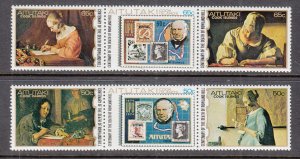 Aitutaki 176-181a MNH VF