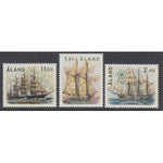 Aland 31-33 Sailing Ships MNH VF