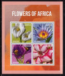 Ghana 2905 Flowers Souvenir Sheet MNH VF