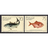 Madeira 108-109 Fish MNH VF