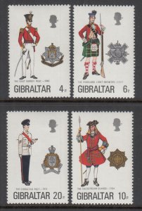 Gibraltar 318-320 MNH VF