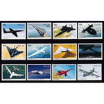 Palau 403a-403j Airplanes Singles MNH VF