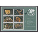 Angola 1063 Animals Souvenir Sheet MNH VF