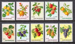 San Marino 804-813 Fruit MNH VF