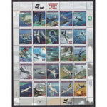 Marshall Islands 666 Airplanes Pane MNH VF