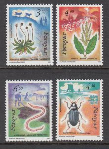 Faroe Islands 216-219 MNH VF