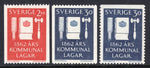 Sweden 610-612 MNH VF