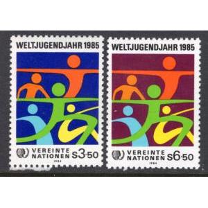 UN Vienna 46-47 MNH VF