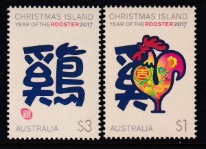 Christmas Island 556-557 MNH VF