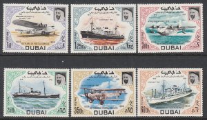 Dubai 90-95 Transportation MNH VF