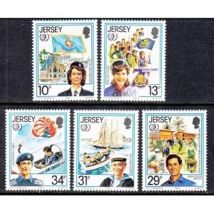 Jersey 356-360 MNH VF