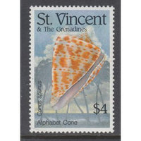 St Vincent 1838 Seashell MNH VF