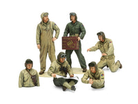 Tamiya 1/35 US Tank Crew Set European Theater TAM35347 Plastic