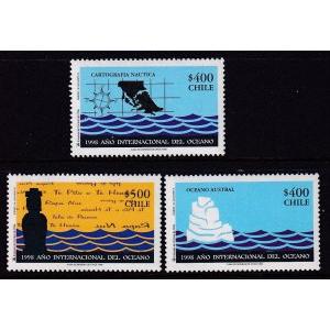 Chile 1252-1254 MNH VF