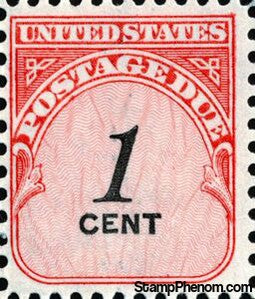 United States of America 1959 1 Cent Postage Due