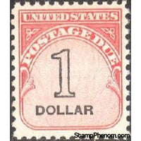 United States of America 1959 $1 Postage Due