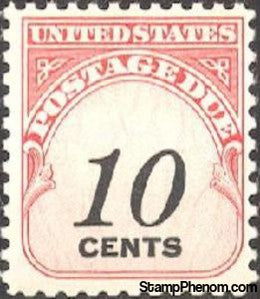 United States of America 1959 10 Cent Postage Due