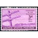 United States of America 1944 100th Anniversary of the Telegraph