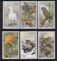 Jersey 320-325 Animals MNH VF