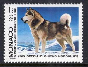 Monaco 1366 Dog MNH VF