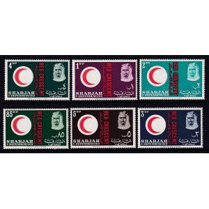 Sharjah 22-27 MNH VF