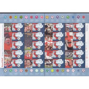 Great Britain 2055 Soccer Pane MNH VF