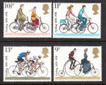 Great Britain 843-846 Bicycles MNH VF