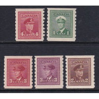 Canada 263-267 MNH VF