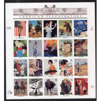 US 3502 Illustrators Pane MNH VF